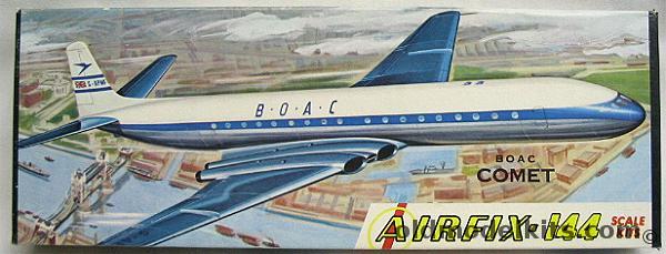Airfix 1/144 BOAC Comet 4 Craftmaster Issue, 5-89 plastic model kit